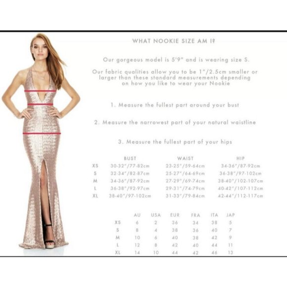 Nookie Camille Gown Wine Deep Red Long - Picture 5 of 9